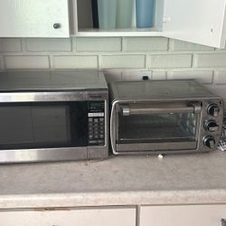 Microwave And Toaster