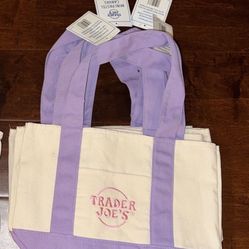 New Trader Joe's Mini Tote With Tags 