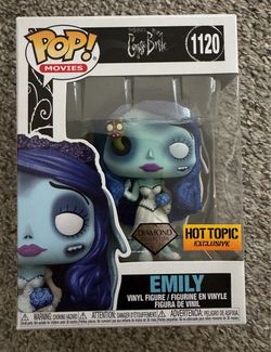 Funko POP! Movies: Corpse Bride – Emily #1120 (Diamond Collection - Hot Topic Exclusive)