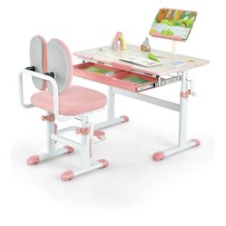 Kids Pink Desk♥️