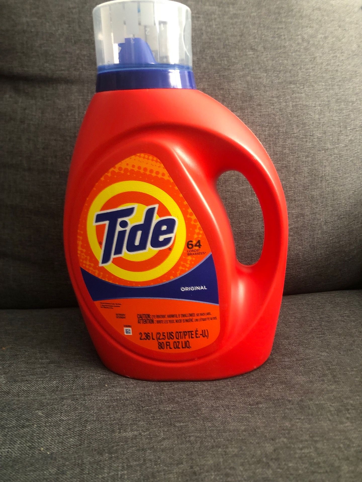 Lot of 5 tide laundry detergent