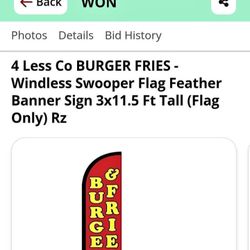 4 Less Co BURGER FRIES 
