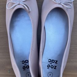 Zac And Zoe Light Pastel Pink Flats Size 4 