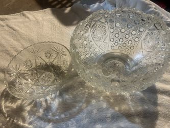 Vintage Crystal Bowls + Other Vintage Bowls