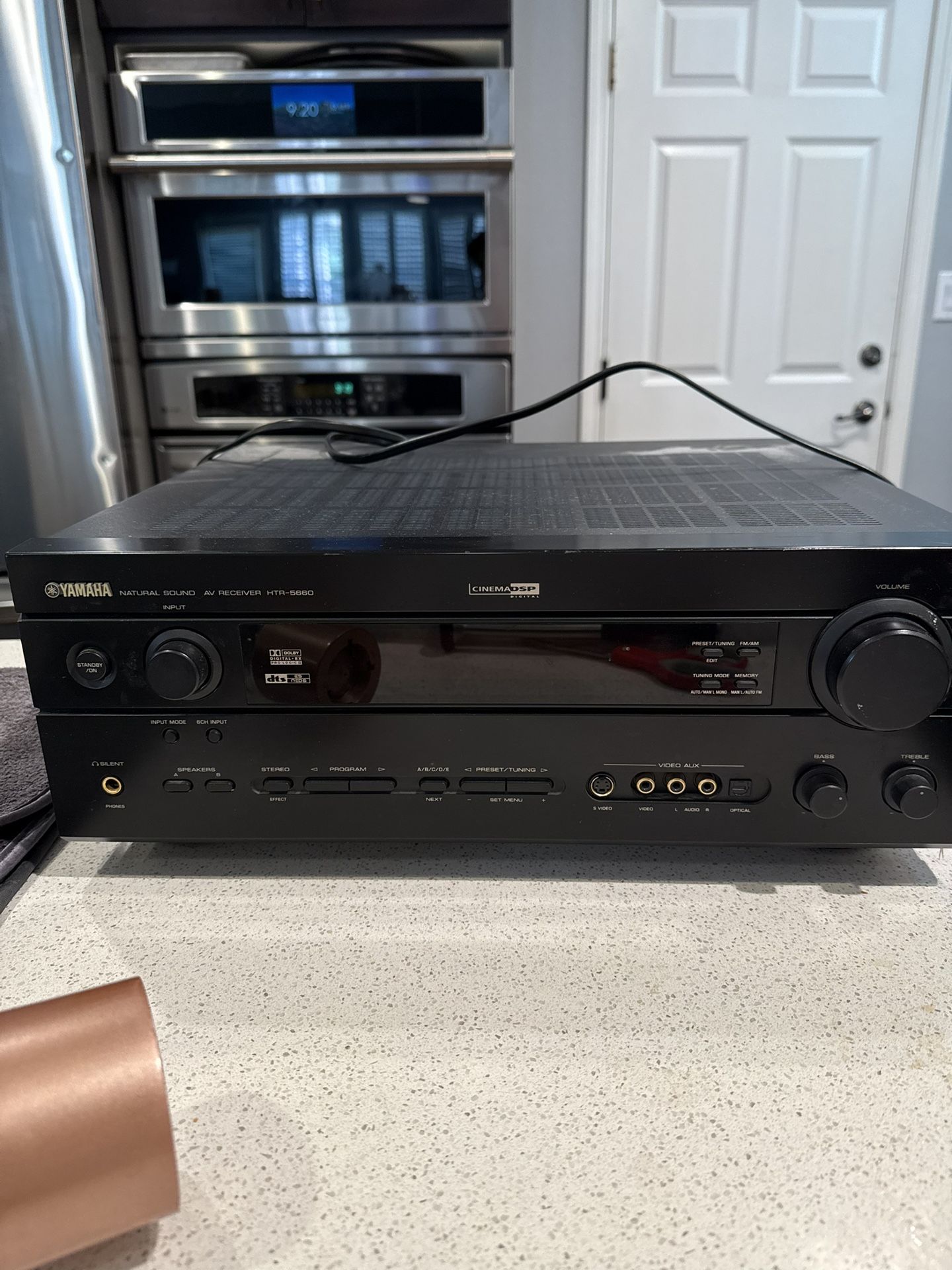 π§ Yamaha RX-V640 Natural Sound 5.1 AV Receiver β AS-IS / For Parts π§