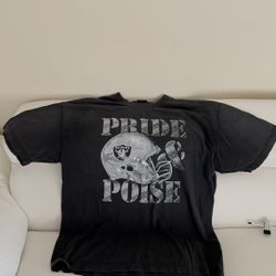 Vintage Oakland Raiders “Pride & Poise” NFL T-Shirt