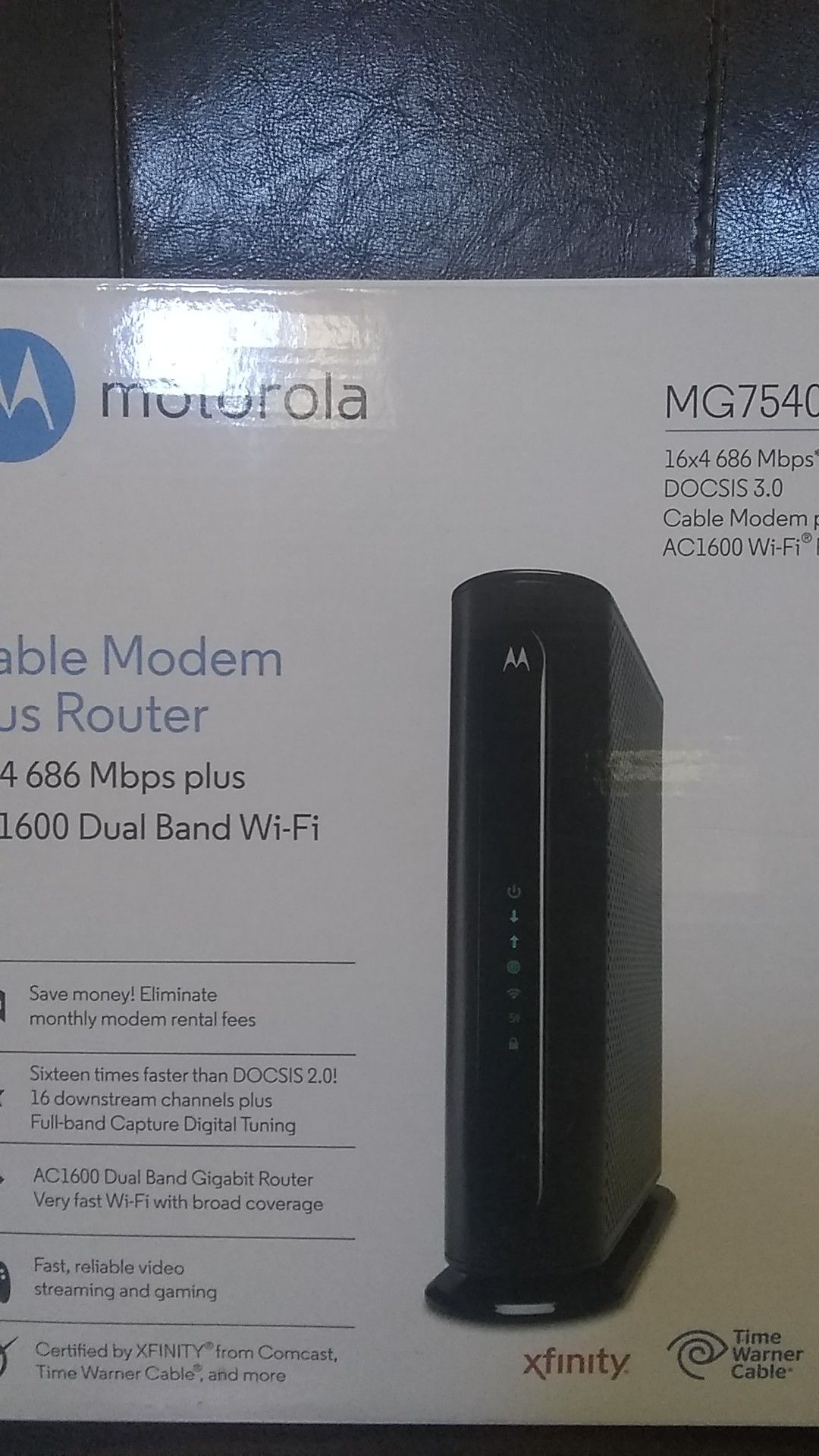 Cable Modem plus Router