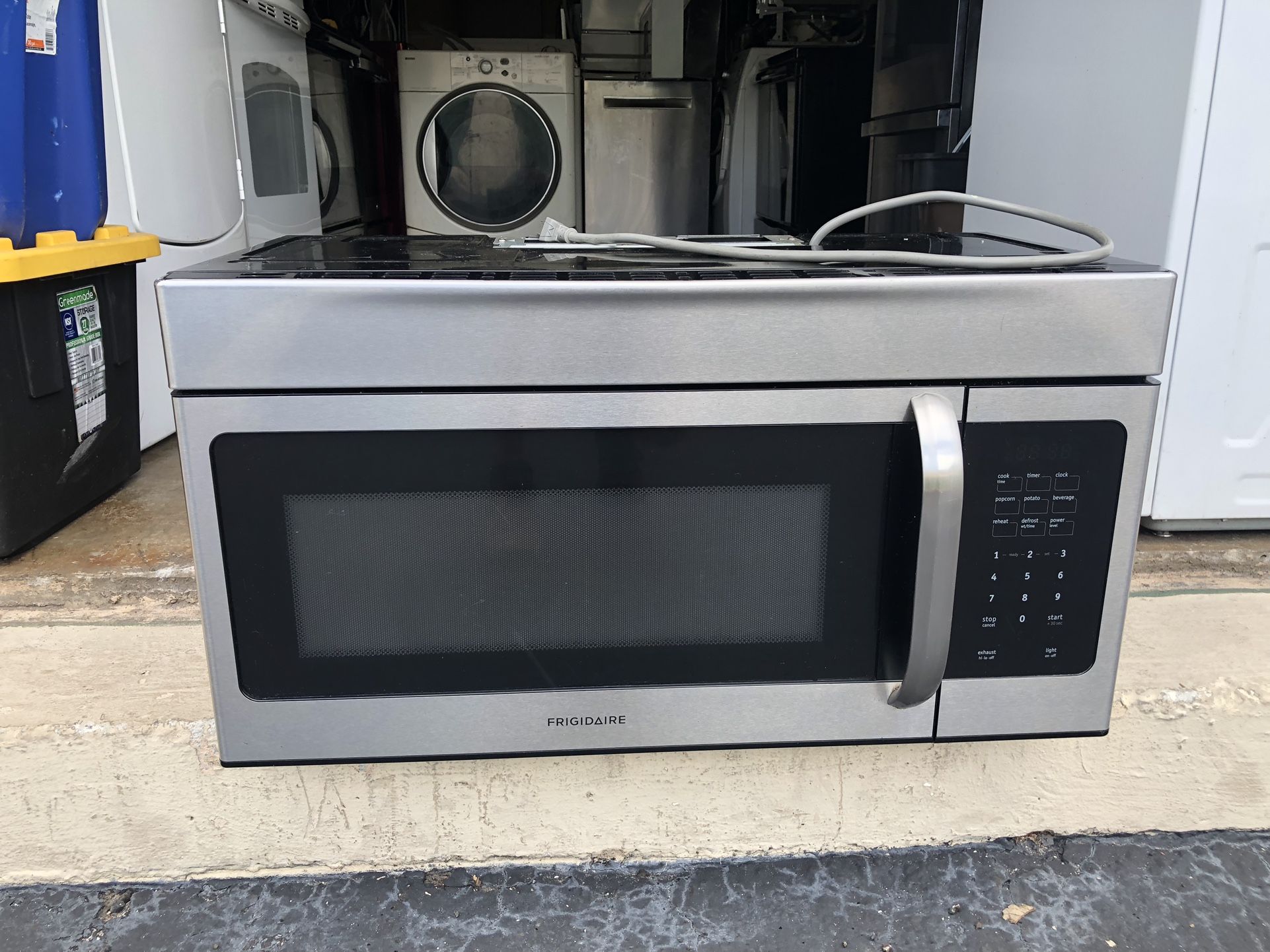 Frigidaire Stainless Over Range Microwave
