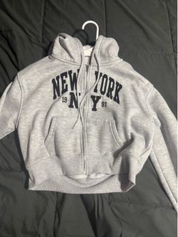 new york cropped jacket