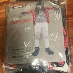 XL 12-14 YRS Werewolf Child Costume