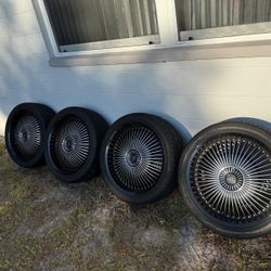 Rims and Tires 22” Universals 