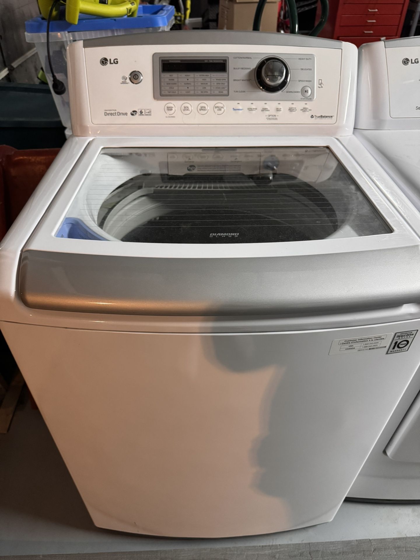 White Washer And Dryer Set