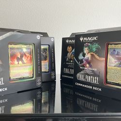 MTG Final Fantasy Commander Decks Bundle