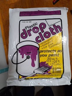 Drop Cloths and Tarps (new and used)