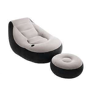 Inflatable Chair With Ottoman