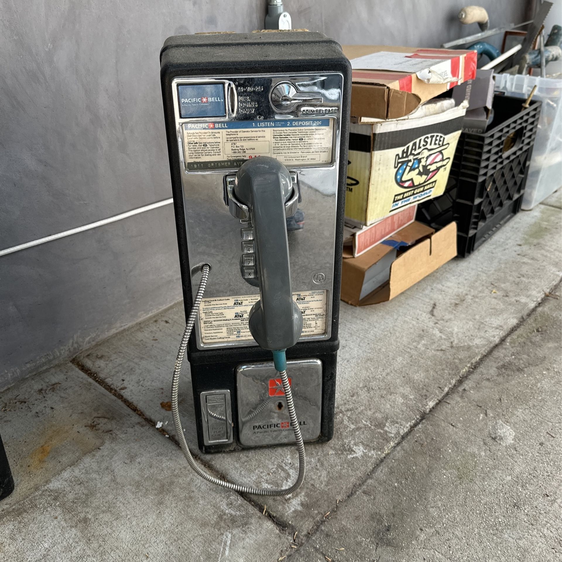 Pacific Bell Payphone