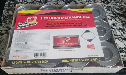 Methanol Gel 12 Pack