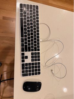 Apple Magic Mouse and Keyboard