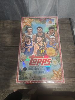 Topps 2025-26 holiday advent calender