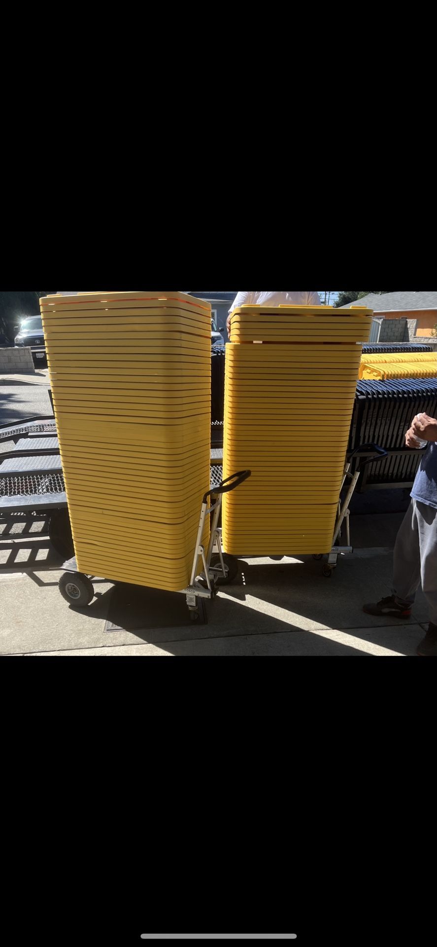 27 Gallons Storage Containers $11 Each