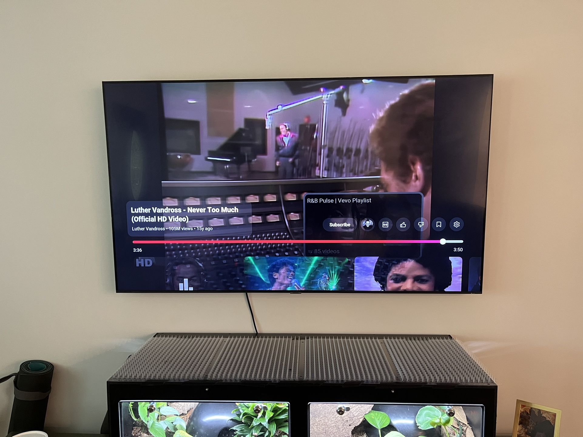 65” Flat Screen Samsung Smart TV