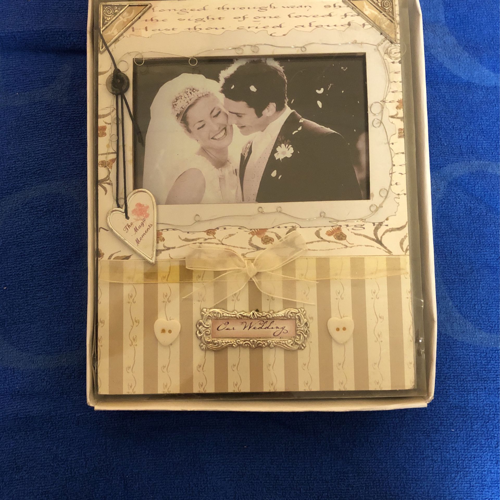 New wedding picture frame