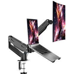 Pholiten monitor and laptop mount 
