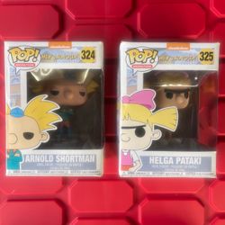 🔥 Hey Arnold Funko POP Bundle – Arnold + Helga