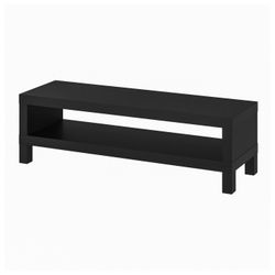 TV Stand - Black - Low Profile - Media Shelf