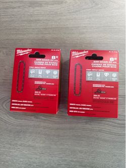 Milwaukee 8 in. Pruning Saw Chain with 33-Drive Links