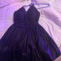 Black bubble skirt dress.size 3/small