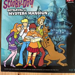 Scooby Doo Betrayal At The Mystery Mansion Board Game