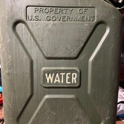 US Military Water Jug