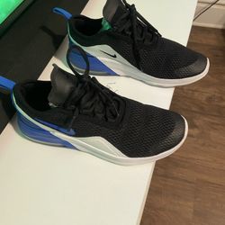 Nike Air Max Motion 2 'Black White Blue' Sneakers GS (Youth) Size 6Y