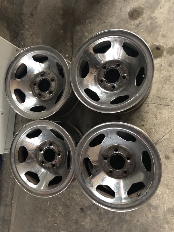 Chevy 454 ss stock 15 in wheels for Sale in Los Angeles, CA - OfferUp