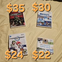 Nintendo Wii Games 