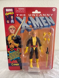 Marvel Legends Retro Cypher Uncanny X-Men Exclusive 6" Action Figure IN STOCK!