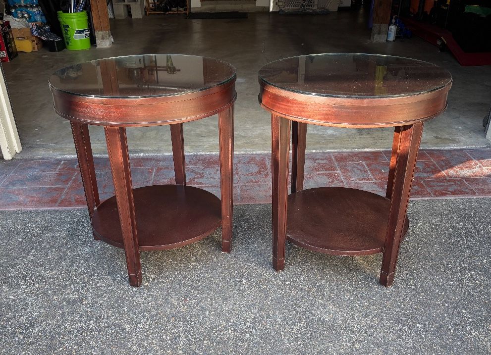 PENDING- Side Wood Tables