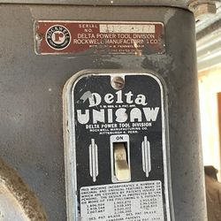 Delta Unused / Table Saw