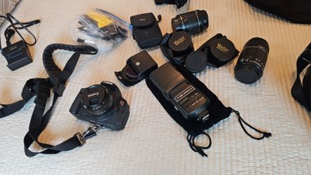 Canon Rebel T5i Camera with Lenses and Extras