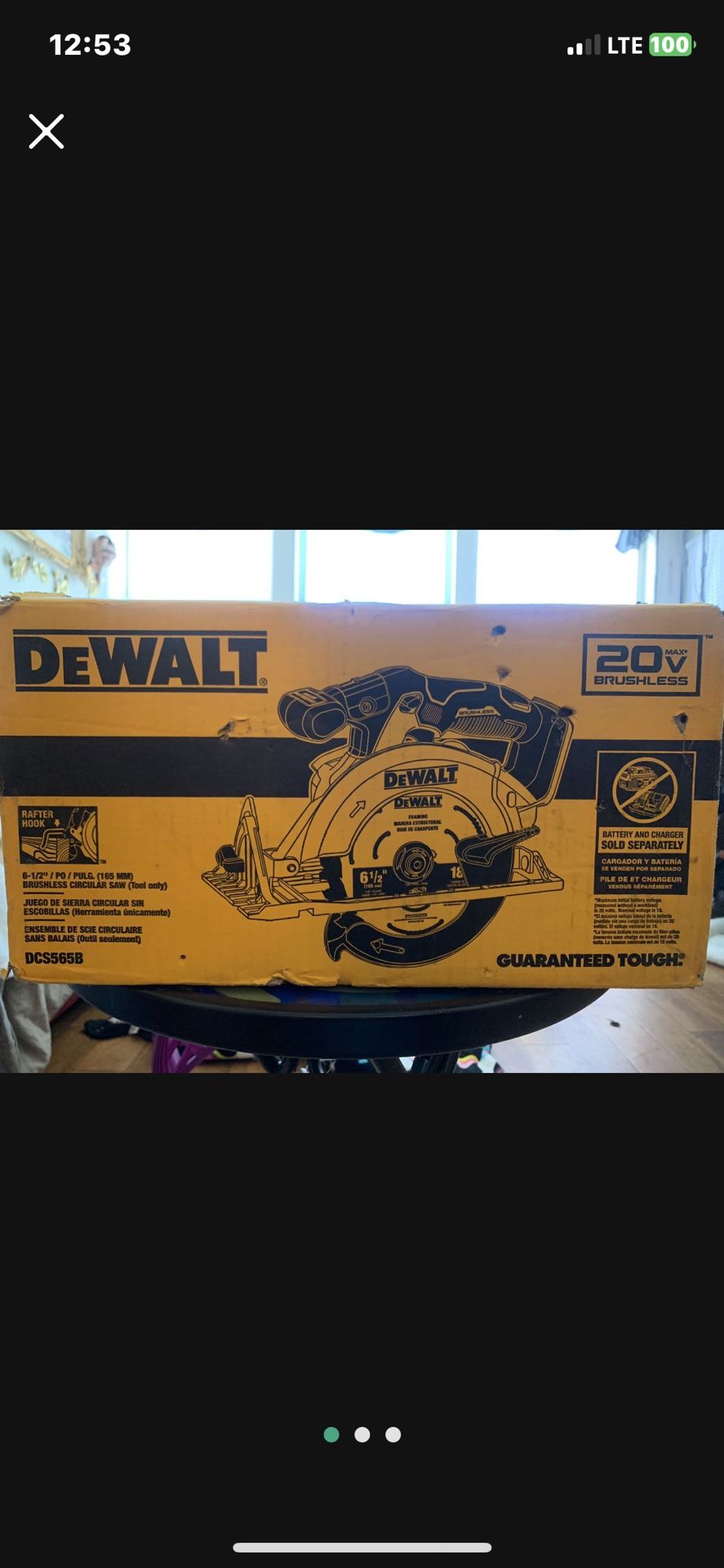 Brand New Dewalt 6 1/2 Inch Circular Saw $200