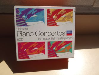 Ultimate Piano Concerto 5 CD Set