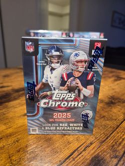 2025 TOPPS NFL CHOME MEGA/BLASTER BOX