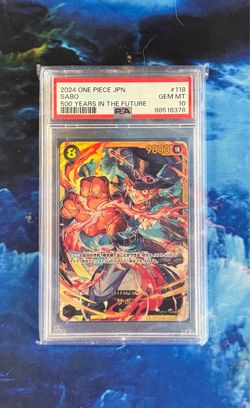 PSA 10 Sabo One Piece Card #118 Japanese