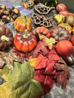 Fall Decor Base Filler/ Leaf Banners 