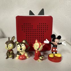 Disney Mickey and Friends Toniebox Starter Set - Red