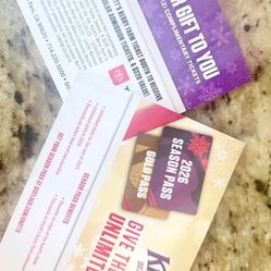 Knotts Berry Farm Tickets 50 Each Voucher (2 Tickets)