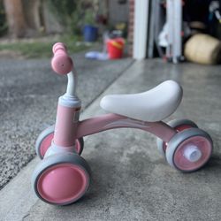 Pink Toddler Balance Bike – Very New