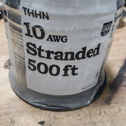 500 ft Spool 10 awg wire.