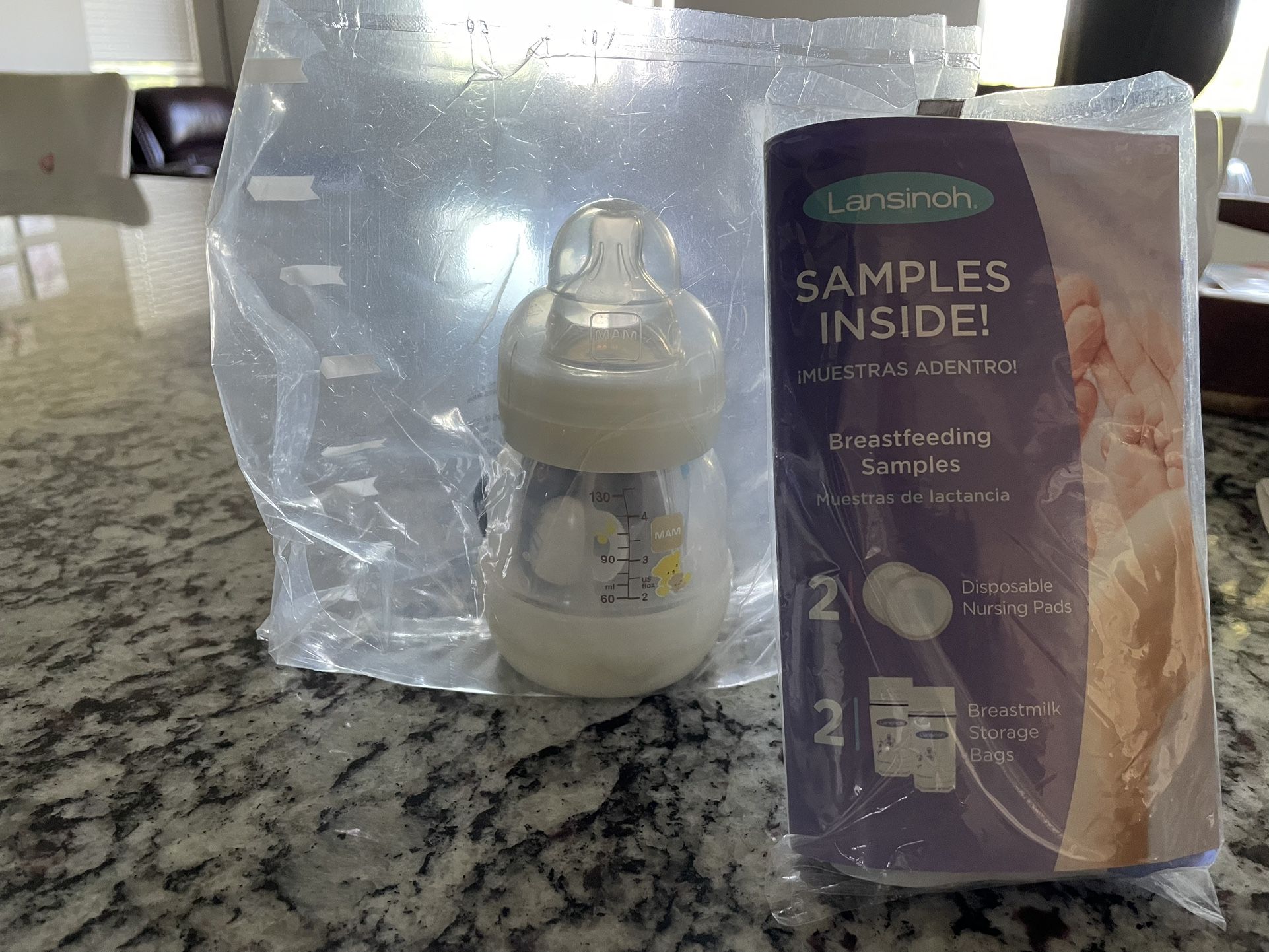 Baby Bottle and Pacifier